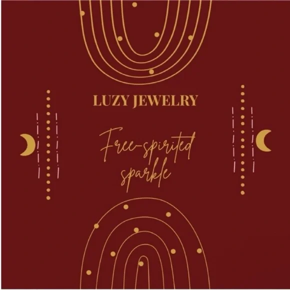 Elegant Gold Floral CZ Stud Statement Earrings - Picture 6 of 7